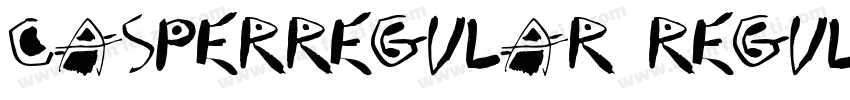 CasperRegular Regula字体转换